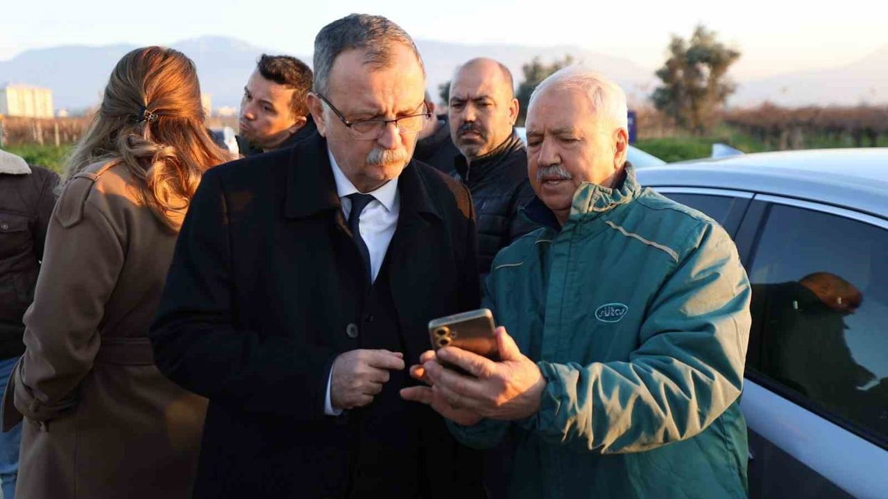 Başkan Balaban Muradiye’de altyapı çalışmalarını yerinde inceledi