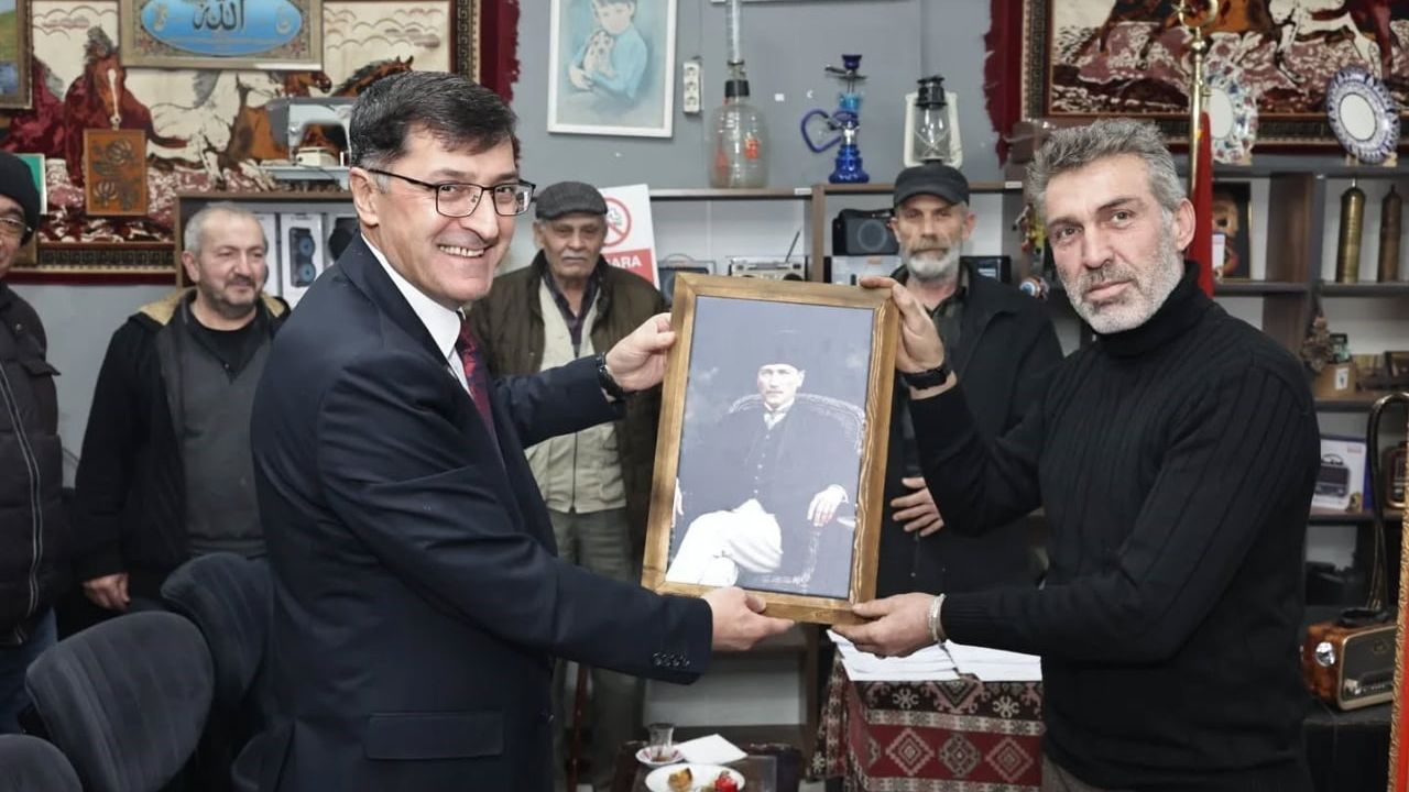 Başkan Kahveci, Kütahya'daki antika mezatlarına katıldı