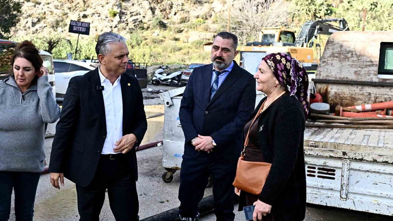 Başkan Uysal: Ermenek Mahallesi'nde yoğun yağış su baskınlarına neden oldu