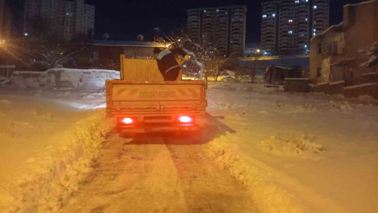 Battalgazi’de tüm mahalle yolları ulaşıma açıldı