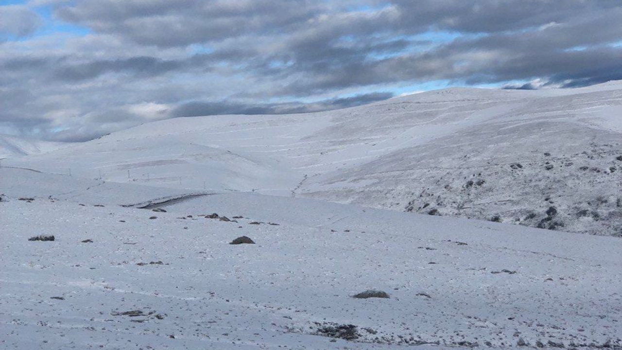 Bayburt'ta en düşük sıcaklık Kavlatan köyünde eksi 5,9