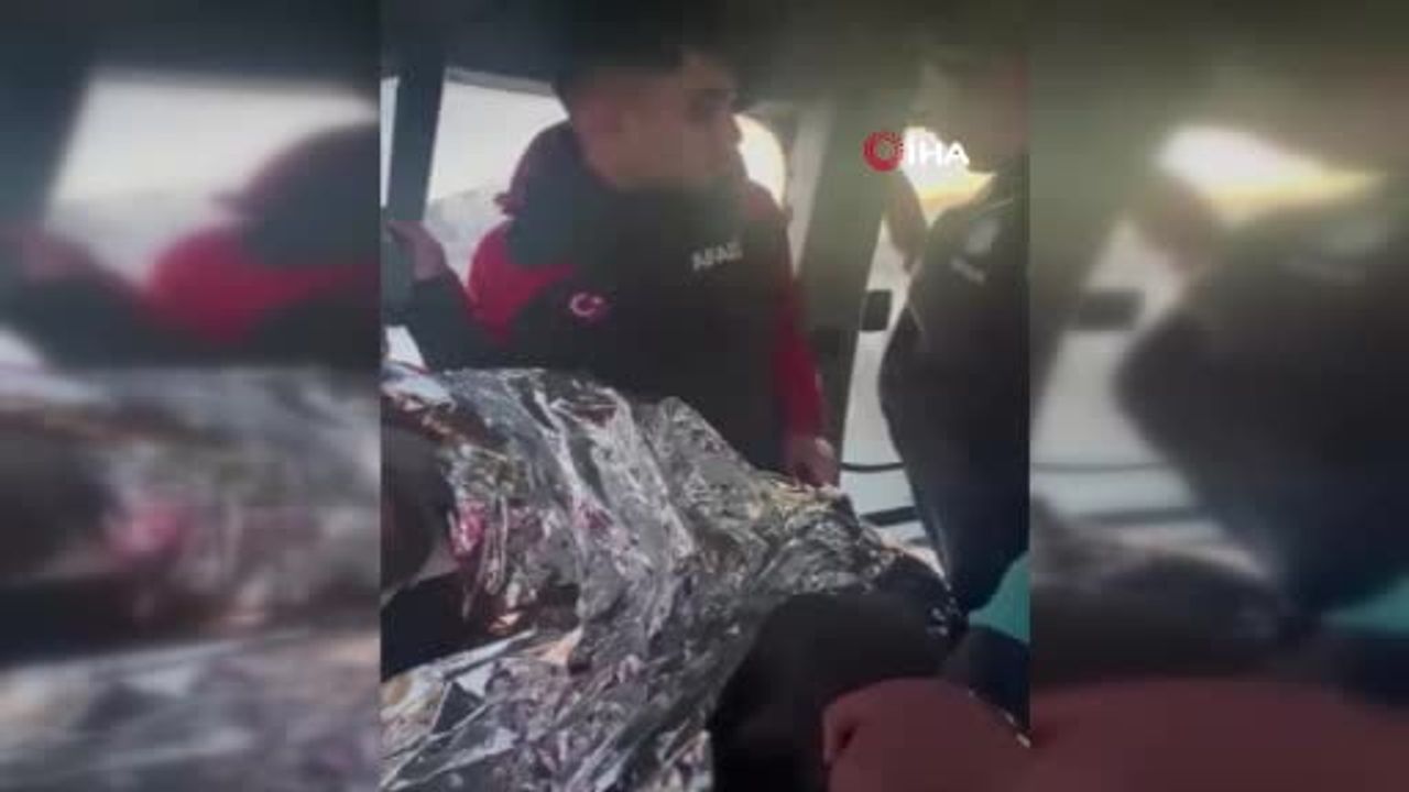 Baykan'da GES tesisinde mahsur kalan işçi 5,5 saat sonra kurtarıldı