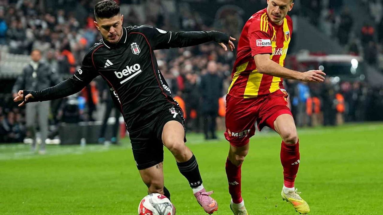 Beşiktaş 0-0 Kayserispor — 15. dakikada eşitlik (Trendyol Süper Lig 18. hafta)