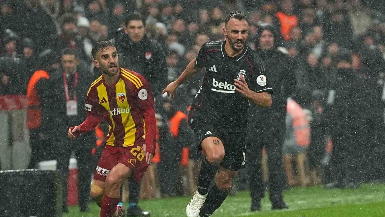 Beşiktaş 0 - 0 Kayserispor (İlk Yarı) — Trendyol Süper Lig 18. Hafta