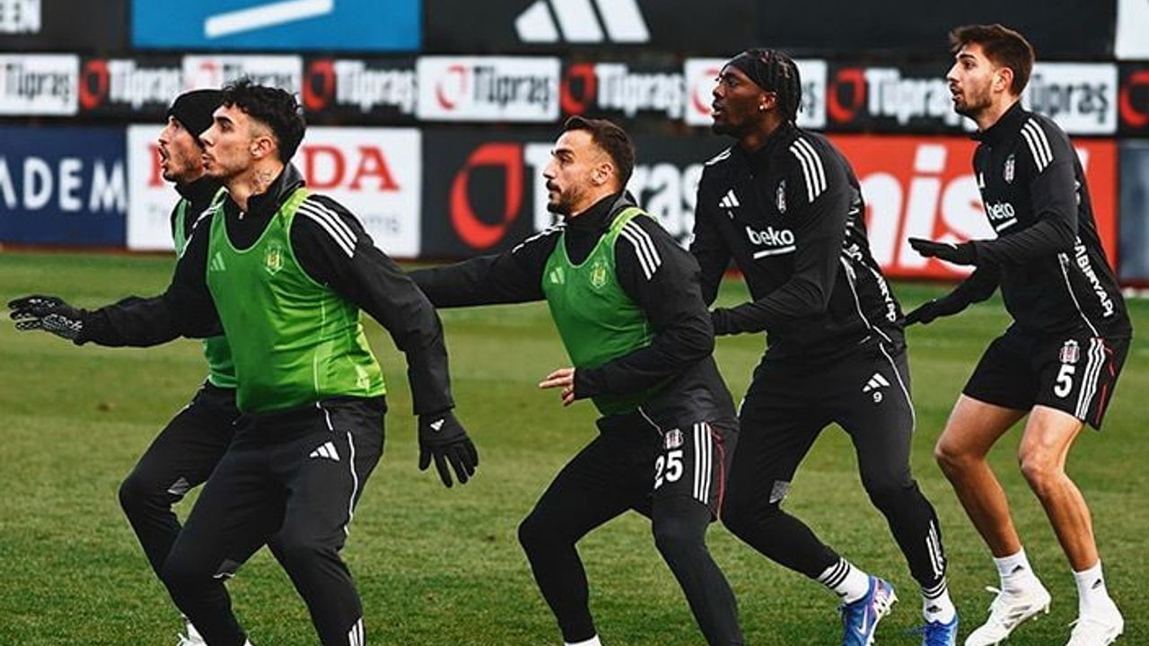 Beşiktaş, Keçiörengücü maçı hazırlıklarını sürdürdü