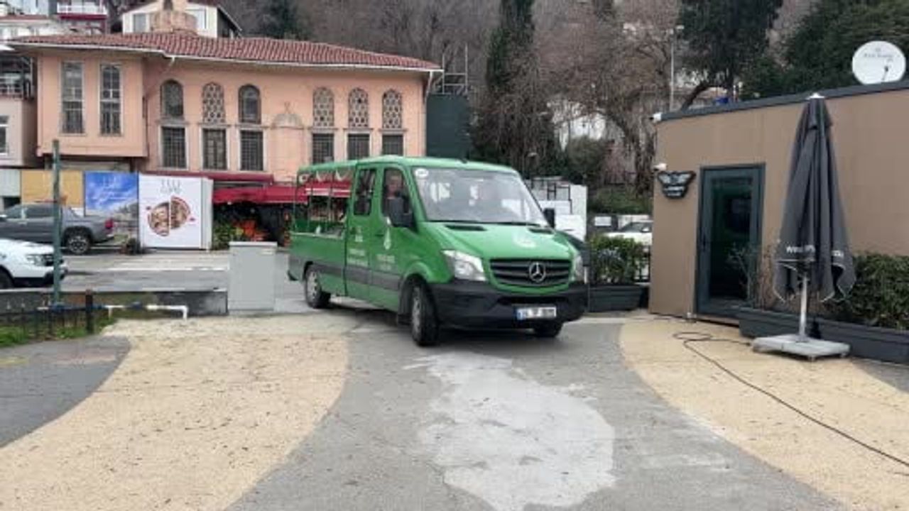 Beşiktaş'ta bulunan ceset Adli Tıp Kurumu'na gönderildi