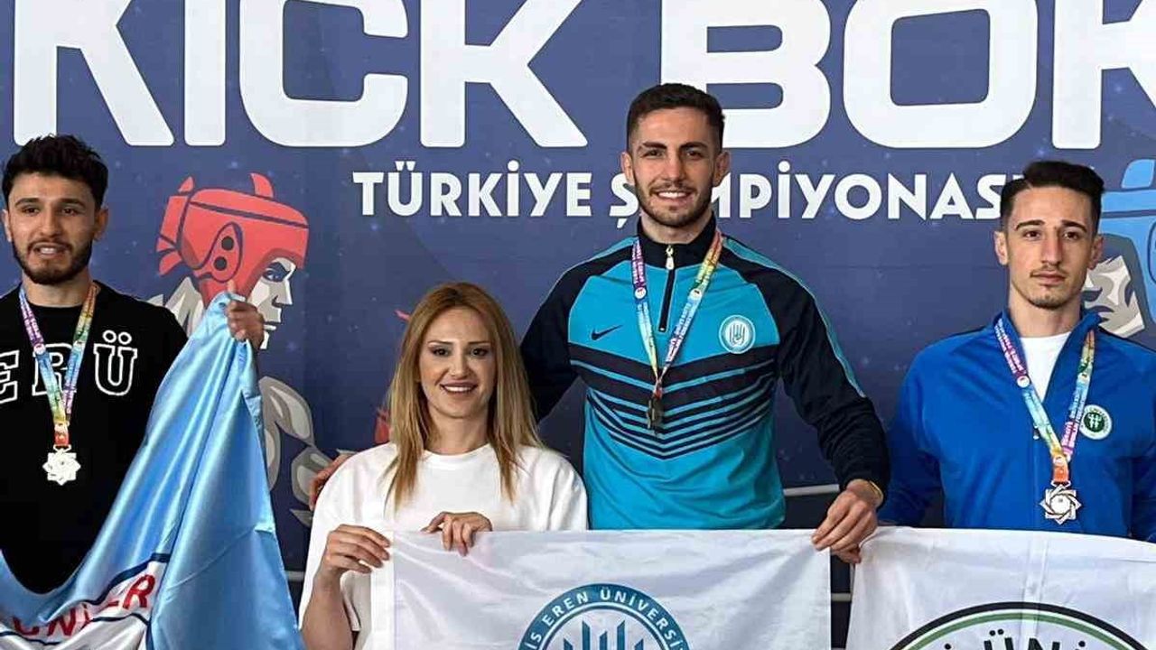 BEÜ’lü Karayılan Kick Boksta Türkiye Şampiyonu