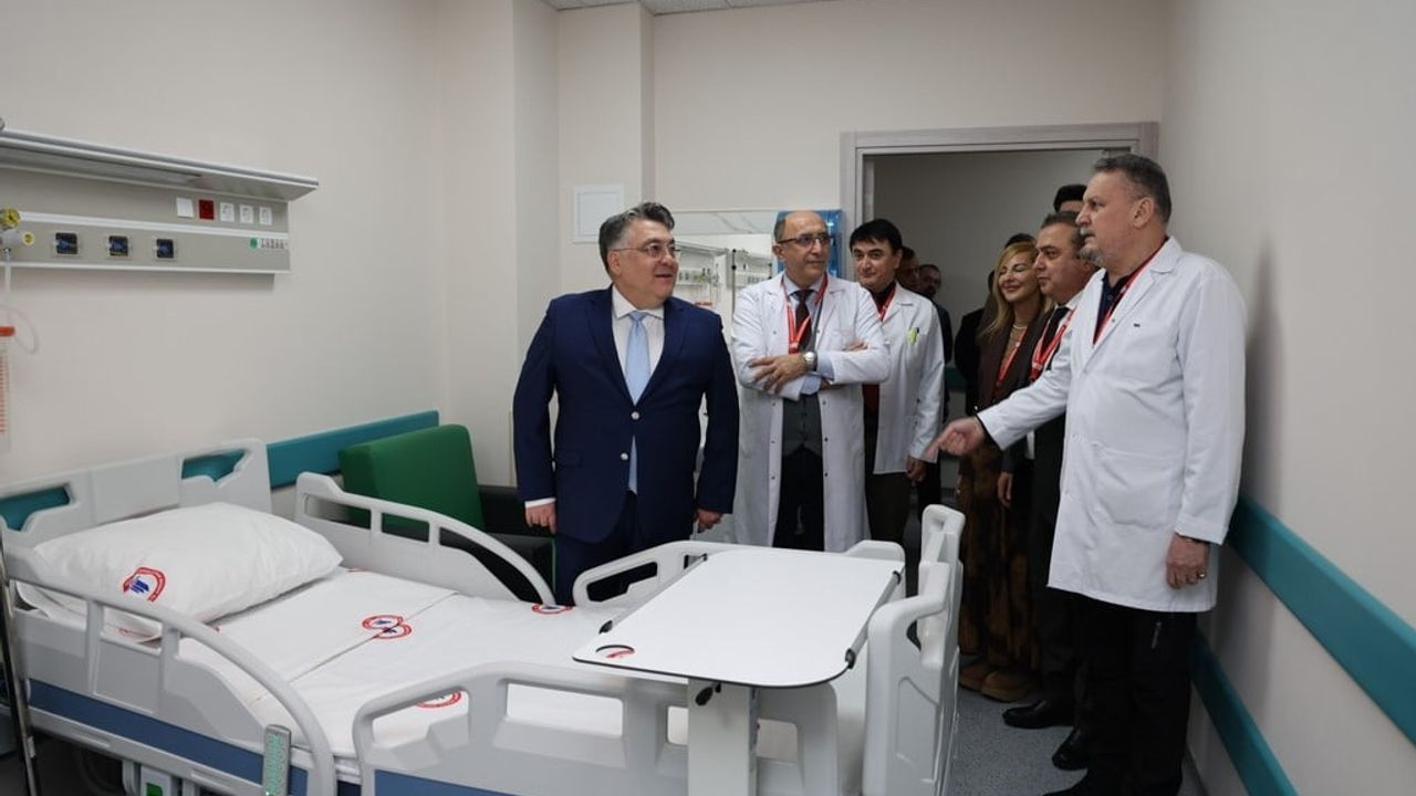 BEUN Hastanesi'nde yenilenen Endokrinoloji ve Genel Dahiliye Servisi açıldı