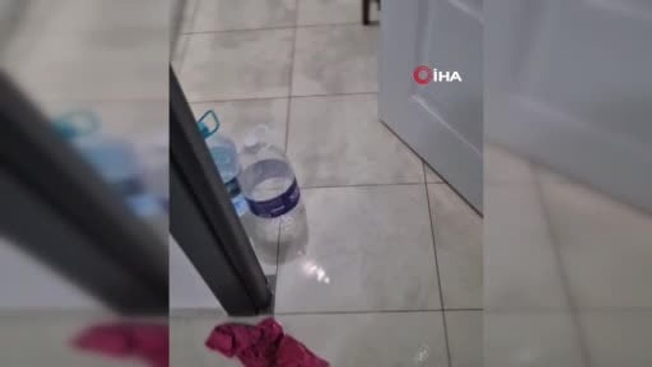 Beylikdüzü'nde su baskını: 5 katlı bina tedbiren boşaltıldı