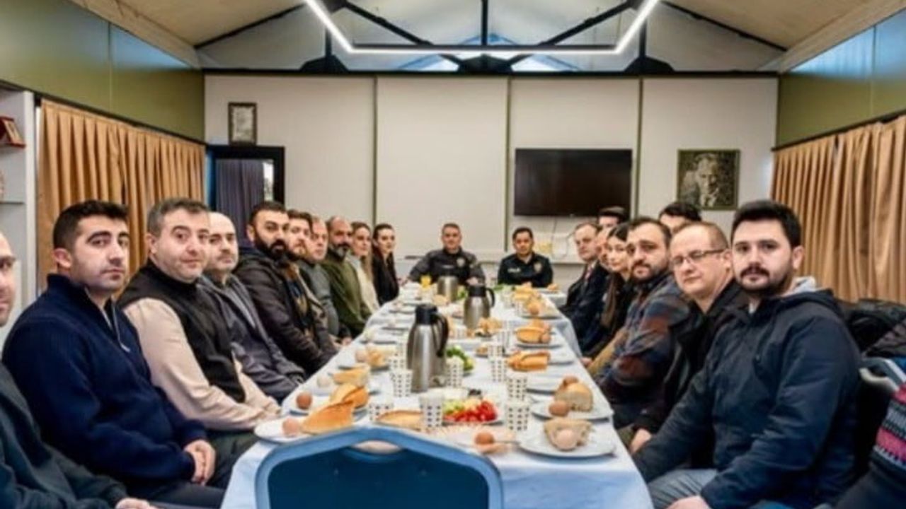 Bilecik İl Emniyet Müdürü Gökalp Şener personelle bir araya geldi