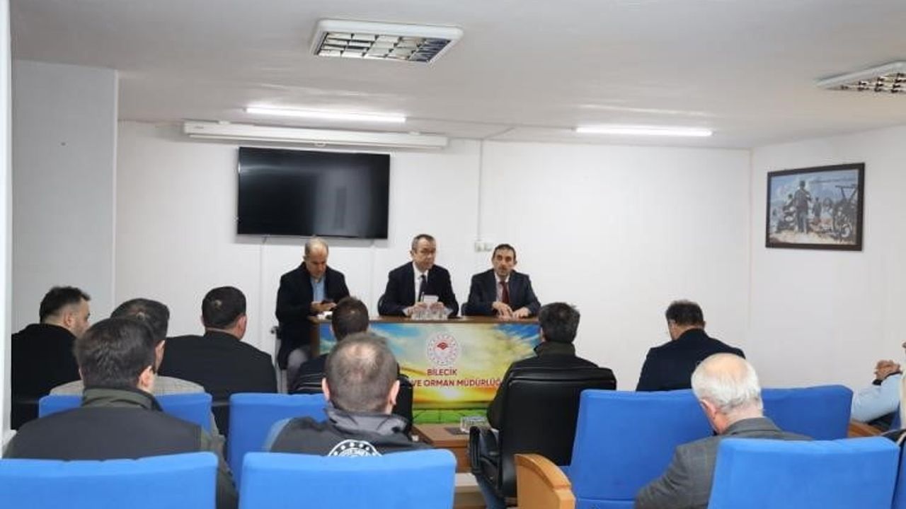 Bilecik'te tarım ve hayvancılık gündemi: İstişare toplantısı