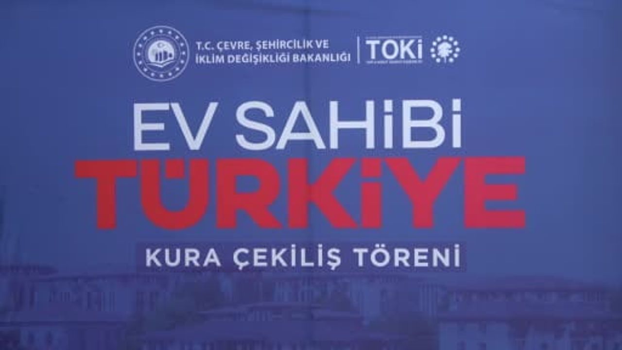 Bingöl'de TOKİ 2 bin 59 sosyal konut kurası çekildi