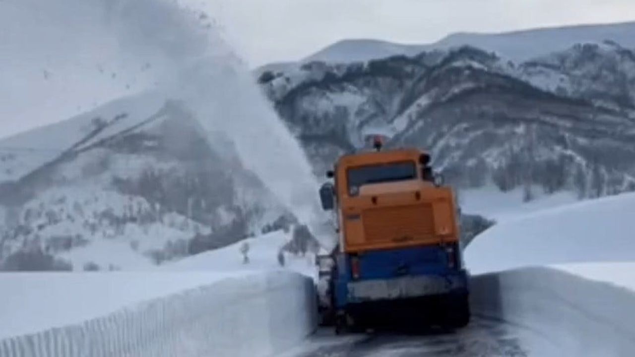 Bitlis'te karla mücadele: köy yolları ulaşıma yeniden açılıyor