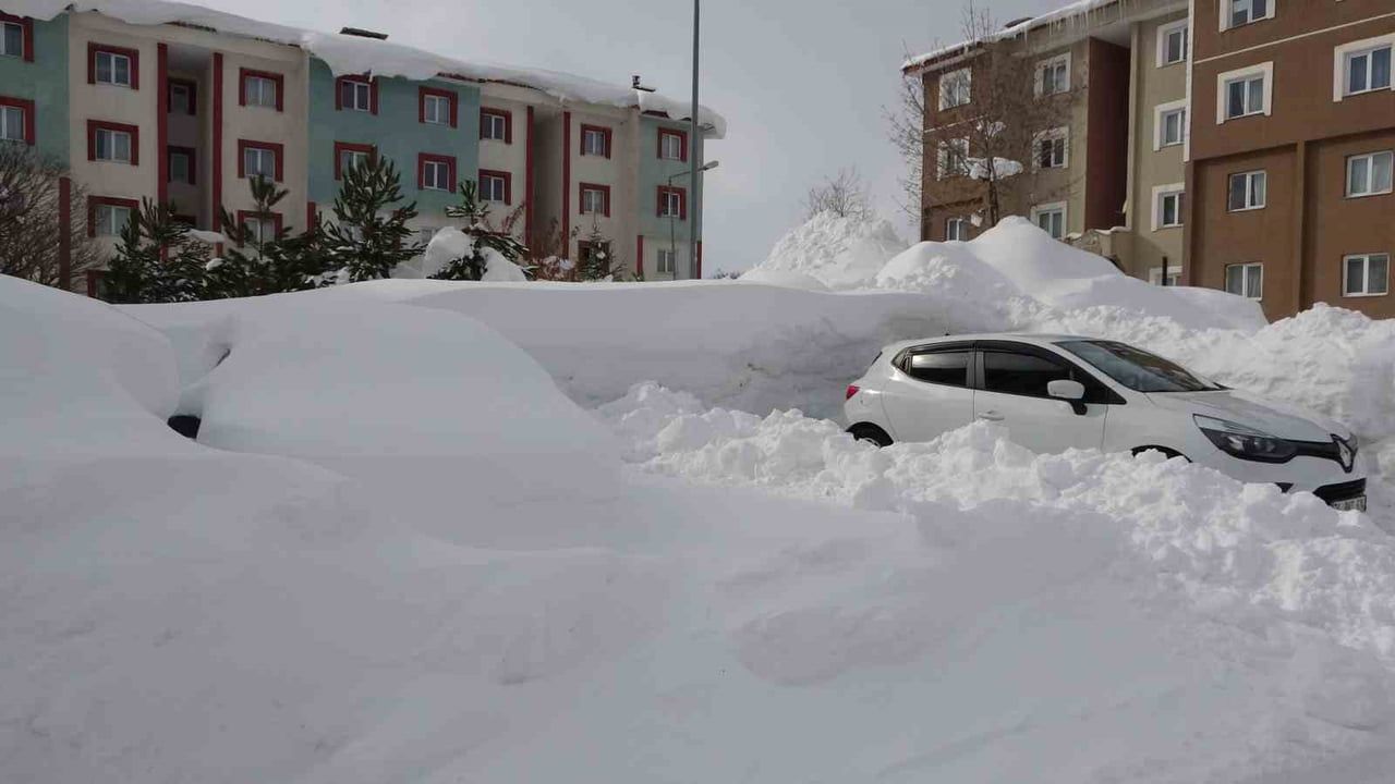 Bitlis’te yoğun kar hayatı felç etti: 124 köy yolu kapandı