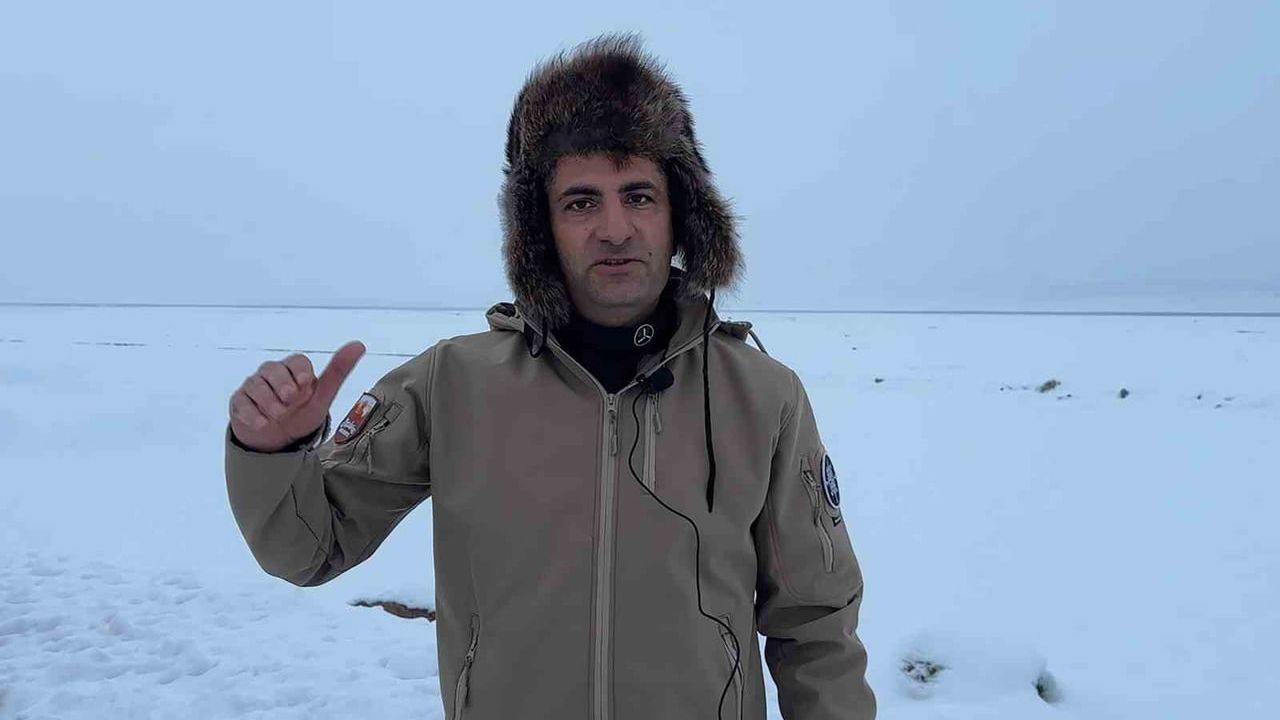 Bitlis’te yoğun kışta nadir av anı: Kukumav gündüz avlandı