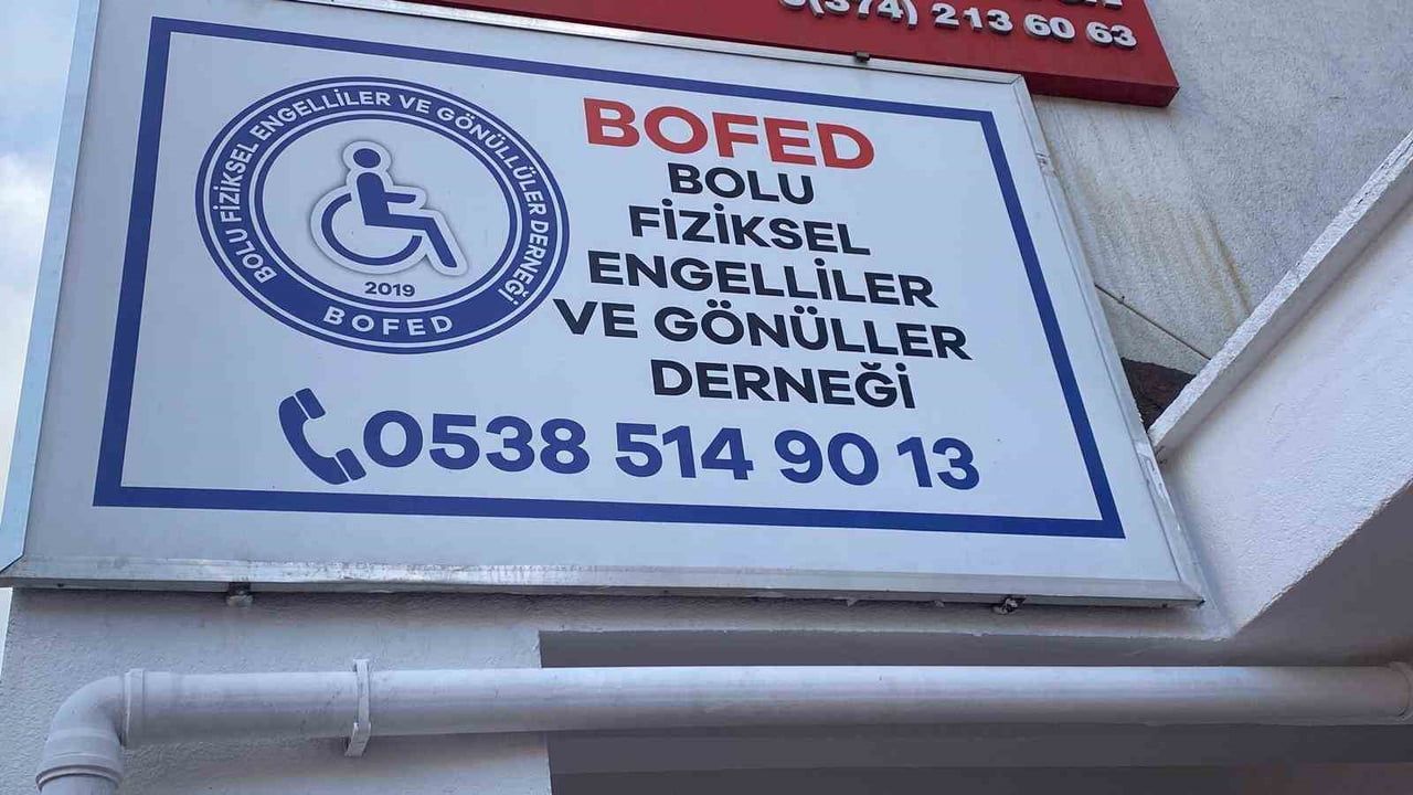 Bolu'da engelli derneğine giren iki kişi hakkında 65 bin lira dolandırıcılık iddiası