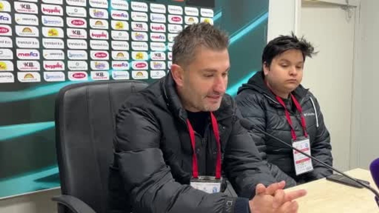 Boluspor 1-2 Sarıyer: Teknik Adamların Maç Yorumu