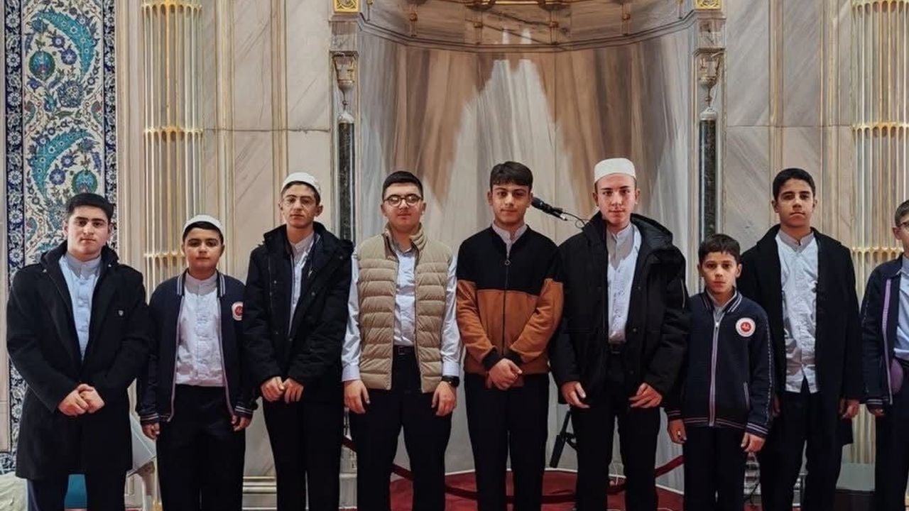 Bolvadinli gençler Ankara'da Hafızlık Tespit Sınavı’na çıktı