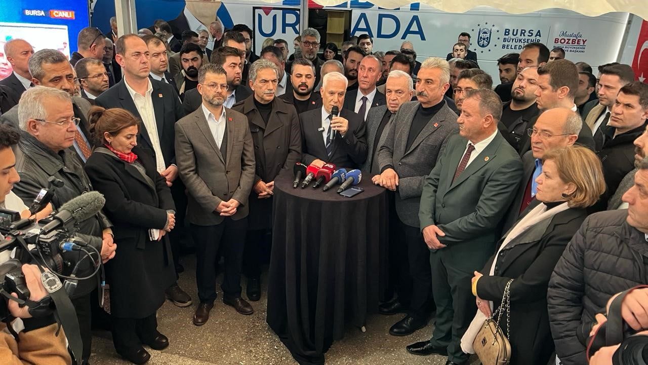 Bozbey: "Bunlar bizi asla yıldıramaz" — Yıldırım'da saldırı girişimi