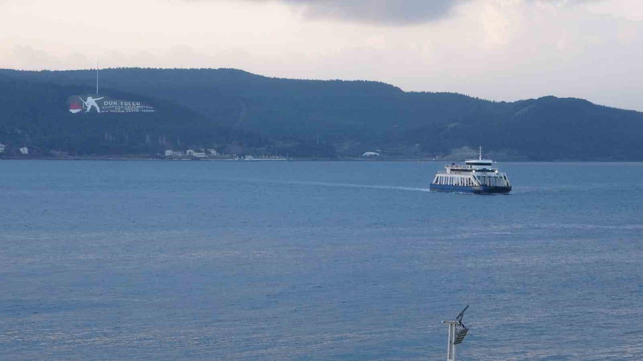 Bozcaada ve Gökçeada'ya 7 Ocak 2026 tüm feribot seferleri iptal edildi