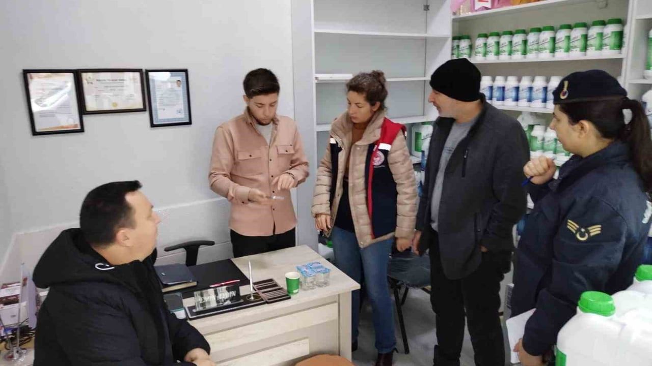 Bozdoğan’da gübre, tüp ve proteknik madde satış noktalarına patlayıcı denetimi