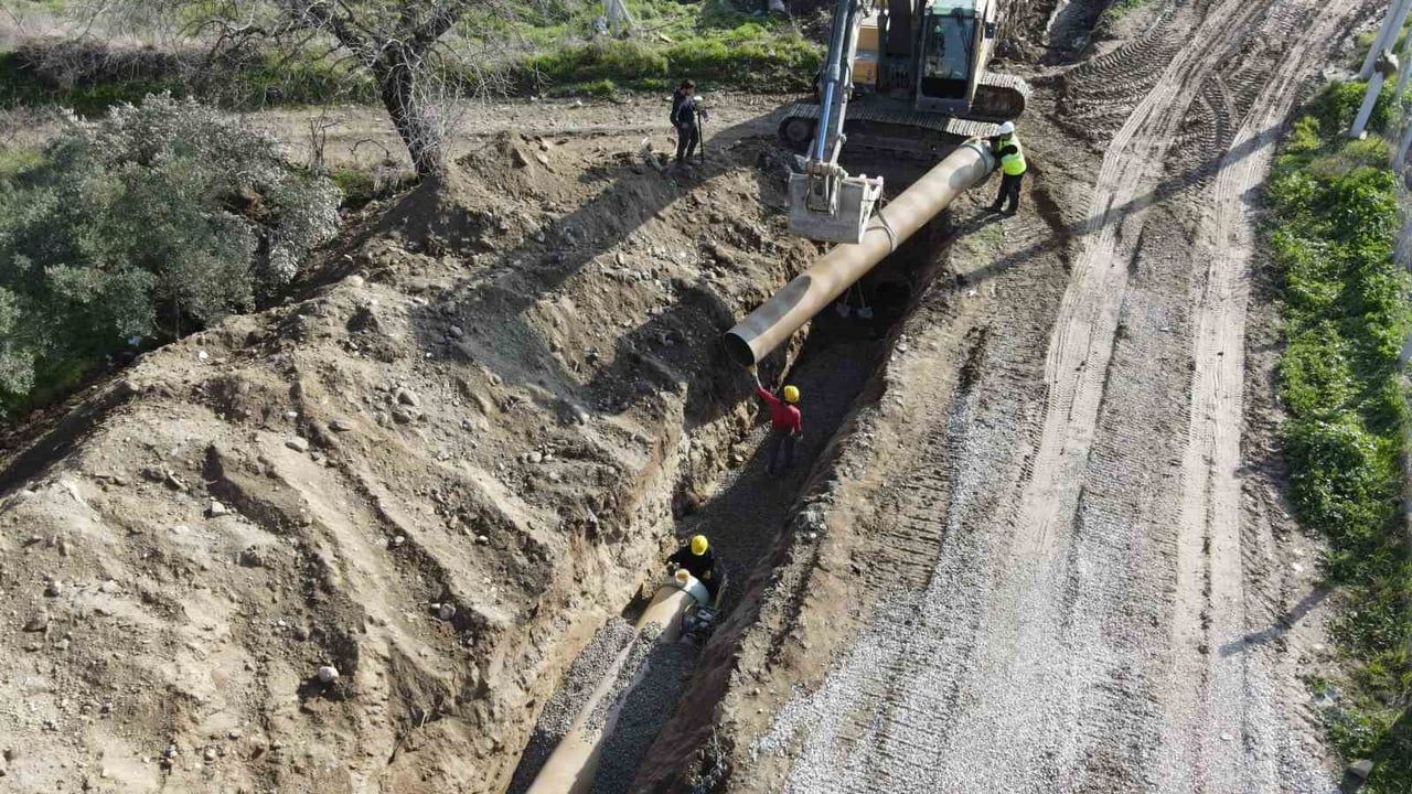 Bozdoğan Ovası Sulaması 49 bin 80 dekarı sulamaya açacak