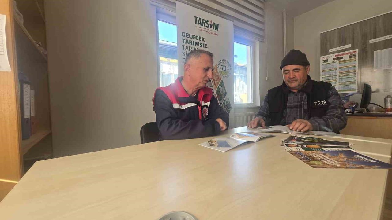 Bozdoğanlı üreticilere TARSİM bilgilendirmesi: Tarım sigortası anlatıldı