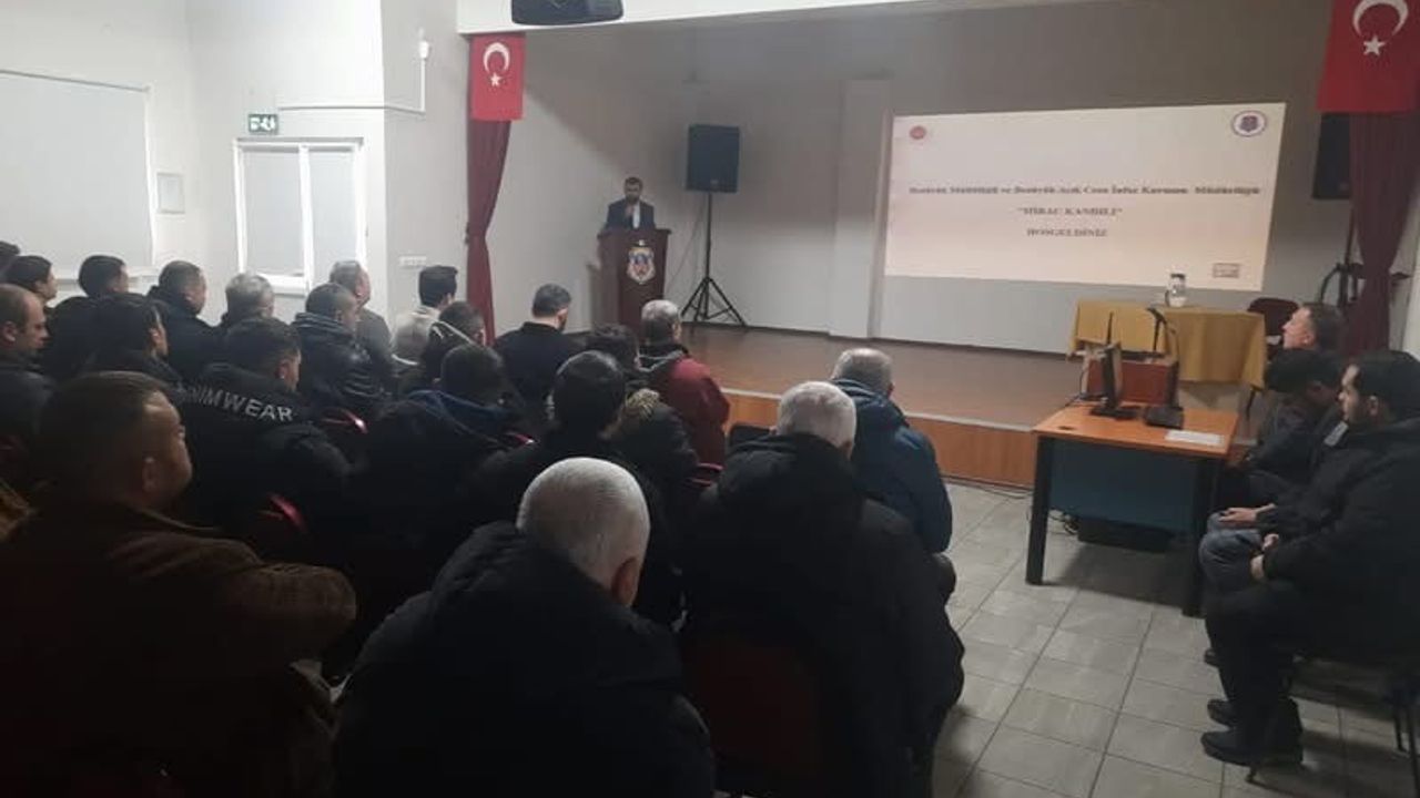 Bozüyük Açık Ceza İnfaz Kurumu'nda Miraç Kandili Programı