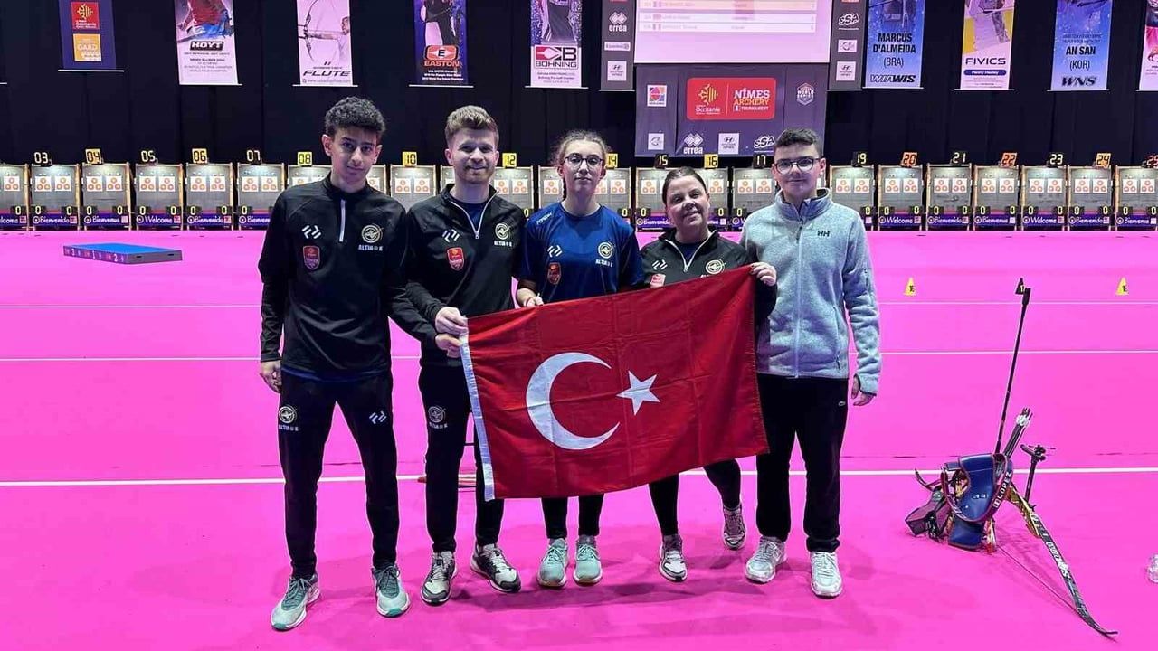 Burcu Öncel Nimes’te U15’te dünya 4.’sü oldu