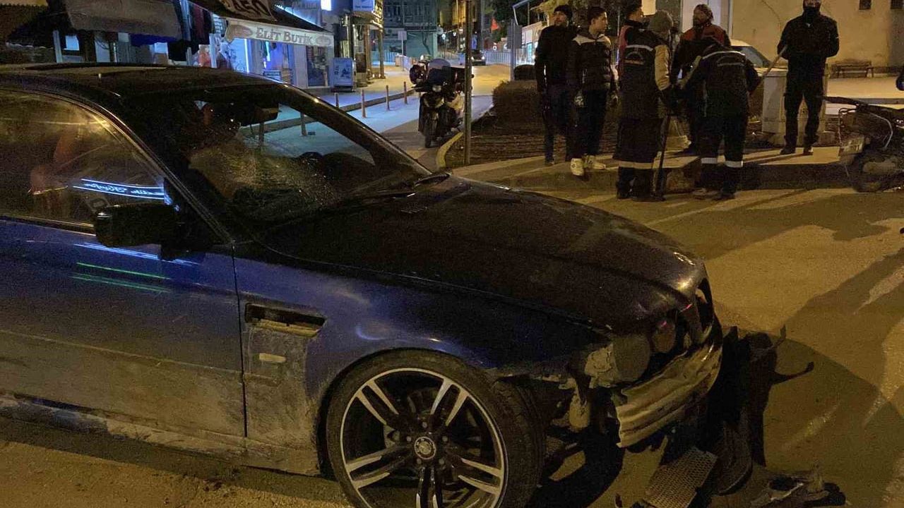 Burdur'da alkollü sürücü ehliyetini sonrası teslim etti