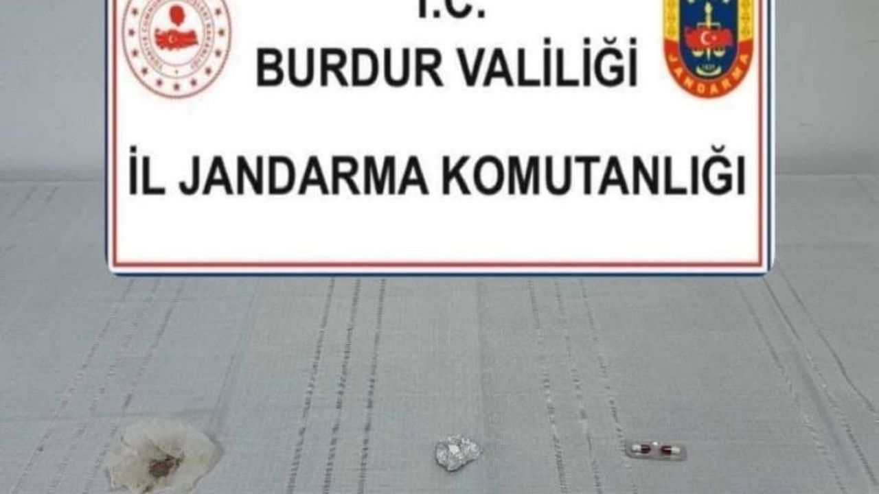 Burdur'da uyuşturucu operasyonlarında 2 tutuklama