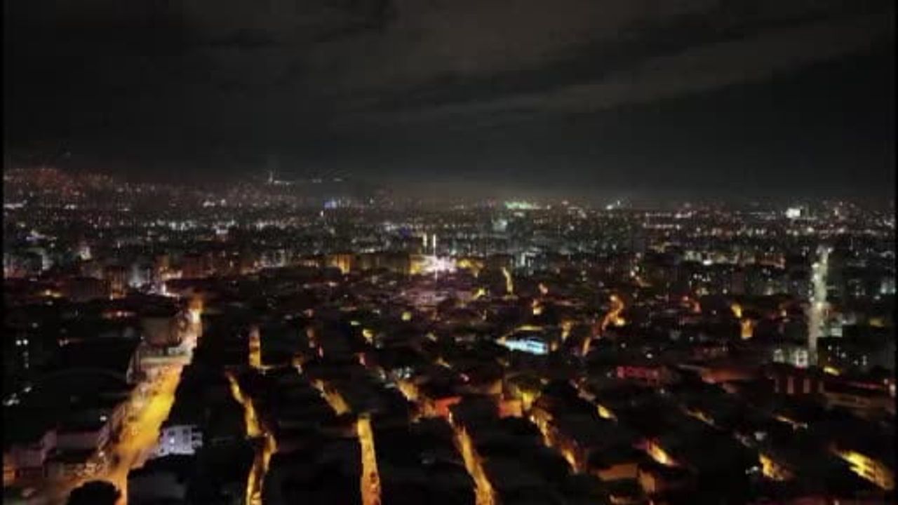 Bursa'da 1 Ocak'ta havai fişeklerle yeni yıl coşkusu