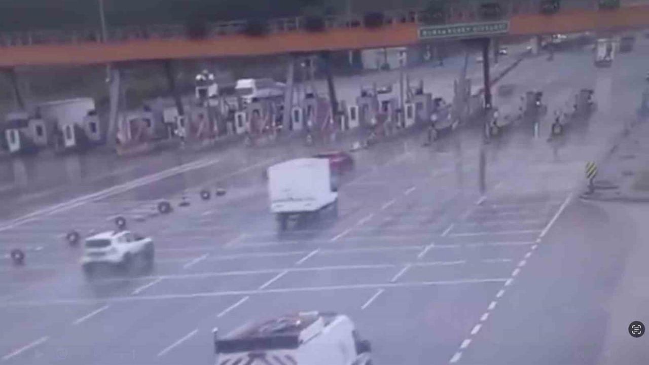 Bursa’da otoyolda ters şeritte ilerleyen araca 14 bin 929 lira ceza