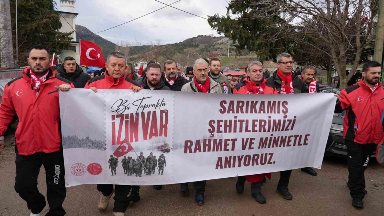 Bursa'da Sarıkamış Şehitleri 111'inci Yılda Anıldı