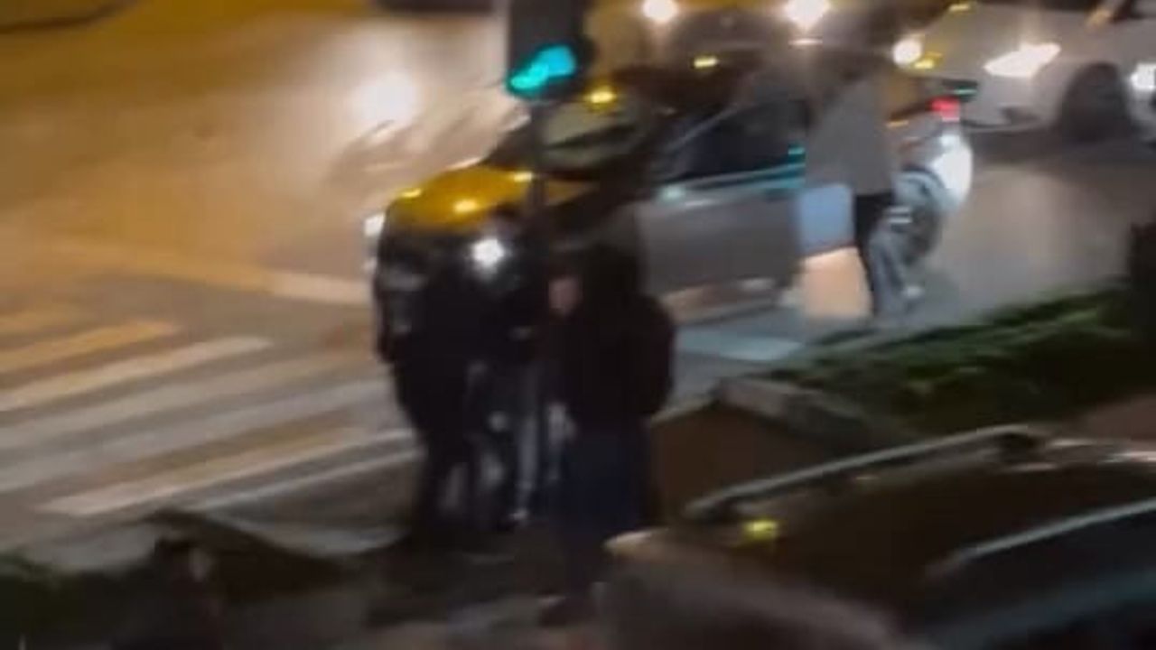 Bursa'da Trafik Kavgasında Yola Savrulan Çocuk Korkuttu