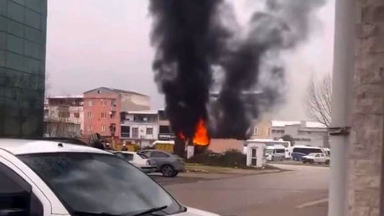 Bursa'da trafoda patlama sonrası yangın paniği