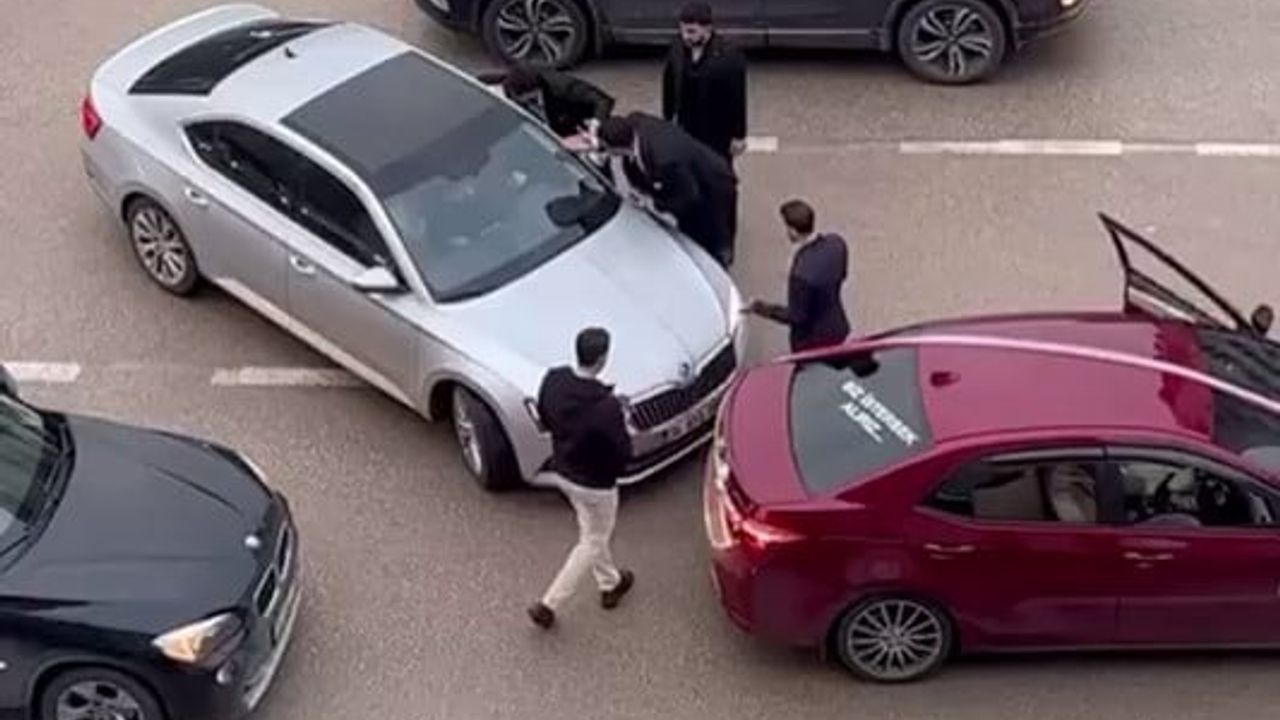 Bursa Nilüfer'de düğün konvoyunda tartışma paniğe neden oldu