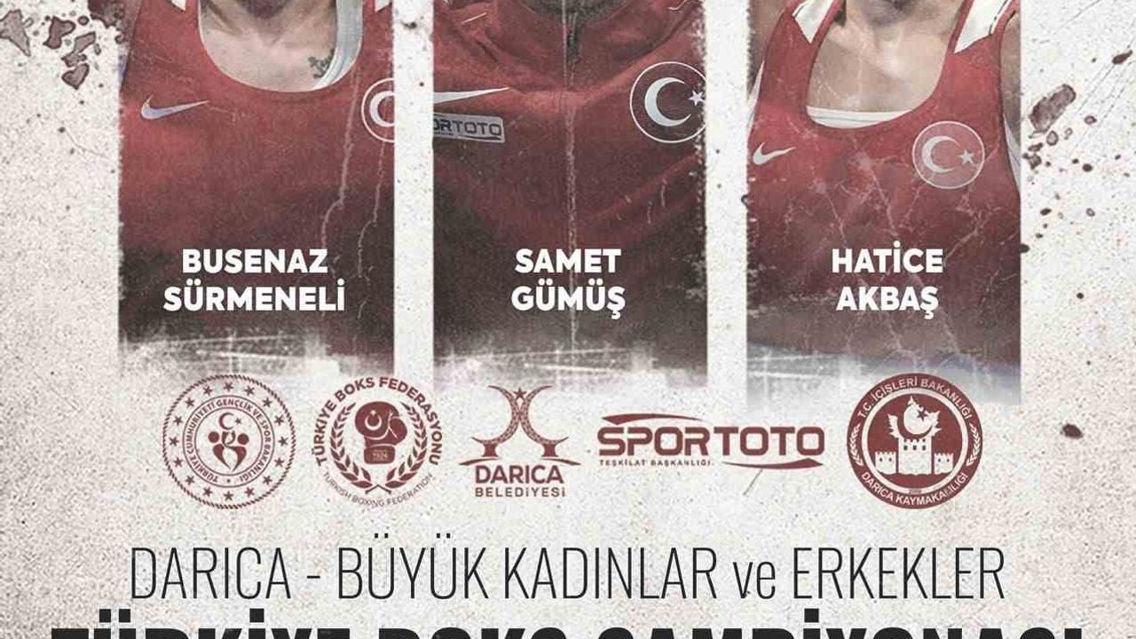 Büyük Kadınlar ve Erkekler Türkiye Boks Şampiyonası Darıca'da