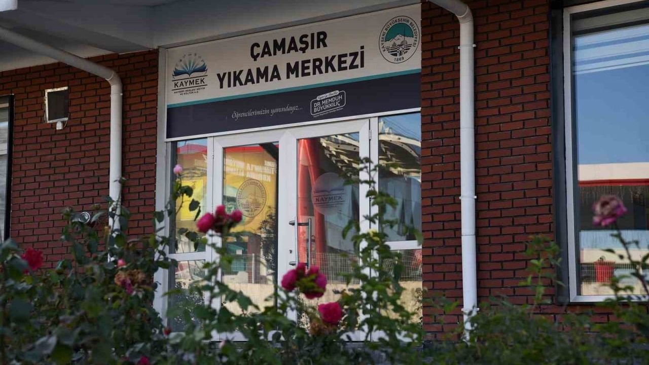 Büyükkılıç’ın Çamaşır Yıkama Merkezi 11 bin öğrenciye ücretsiz hizmet verdi