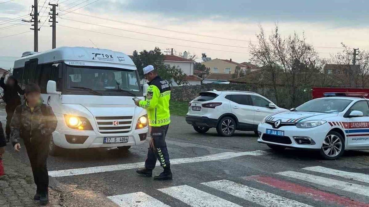 Çanakkale'de okul servislerine denetim