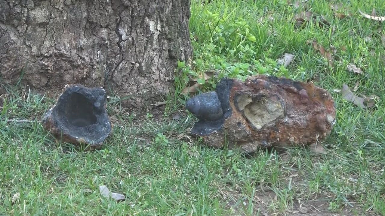 Çanakkale'de parkta patlamamış mühimmat bulundu
