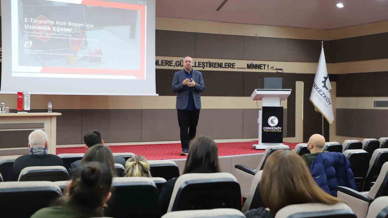 Çerkezköy TSO: Tekirdağ'da E-Ticaret ve Dijital Dönüşüm Semineri