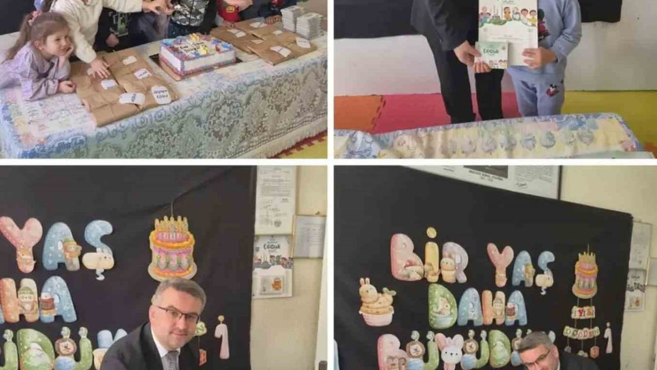 Çifteler'de 'Bir Yaş Daha Büyüdüm' Programı Miniklerin Coşkusunu Yaşattı