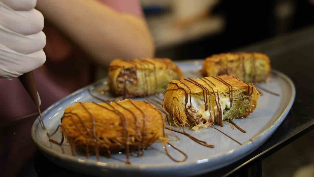 Çikolatalı Kaymaklı Kadayıf Sarma Adana'dan: Kadayıfa Modern Yorum