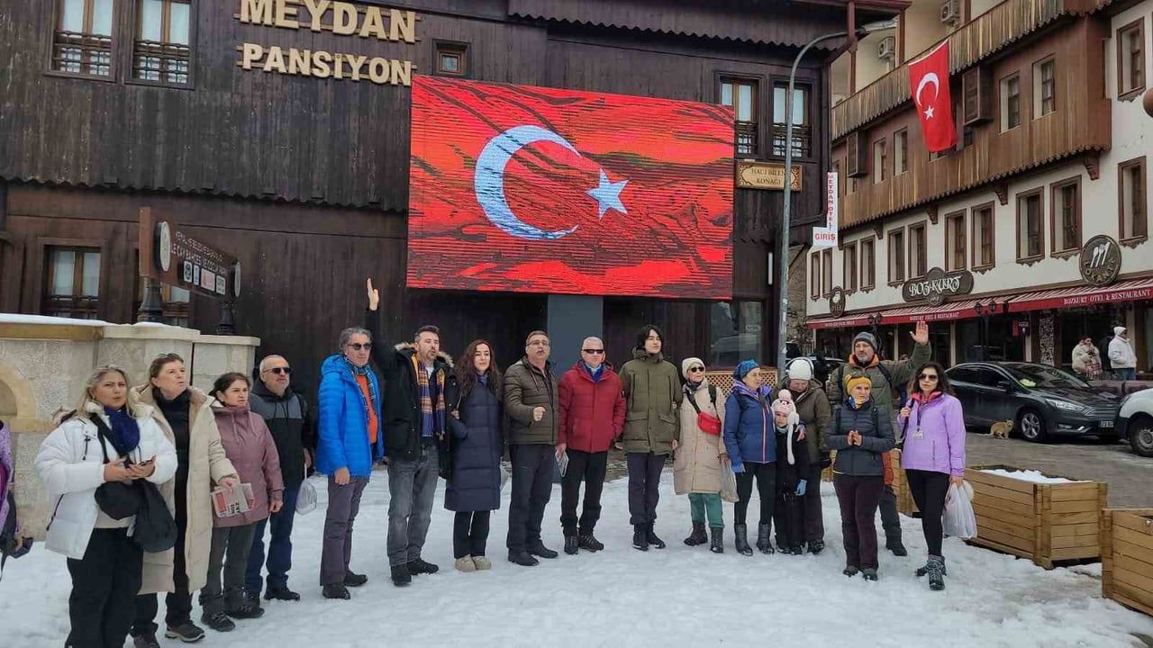 Cittaslow Kemaliye Turistik Doğu Ekspresi Yolcularını Ağırladı