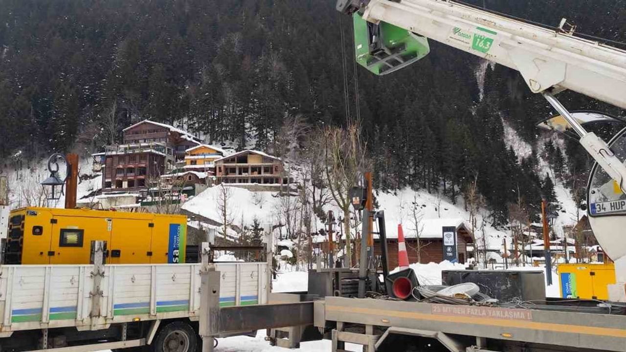Çoruh EDAŞ, Rize ve Trabzon kış festivallerinde enerji sürekliliğini sağladı