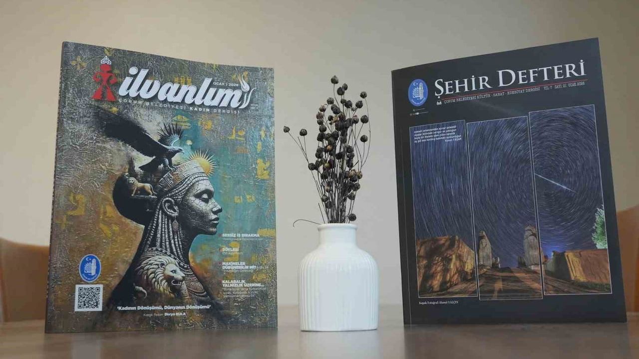 Çorum Belediyesi dergilerinin 2026 sayıları yayımlandı