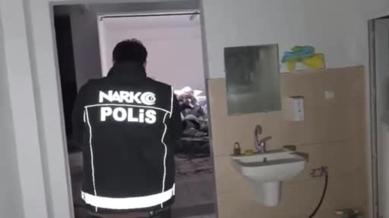 Çorum'da atıl fabrika uyuşturucu imalathanesine çevrildi: 130 kilogram ele geçirildi