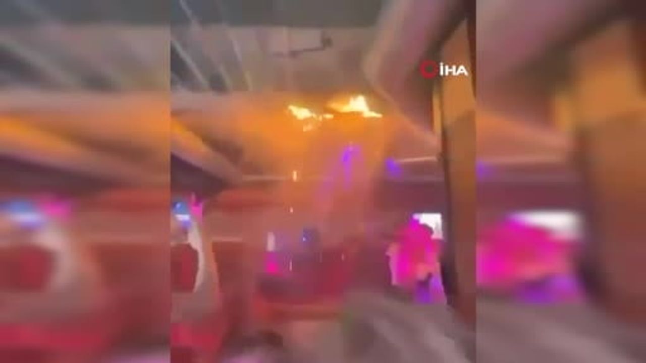 Crans-Montana'da yılbaşı gecesi barda çıkan yangının başlangıç anları ortaya çıktı