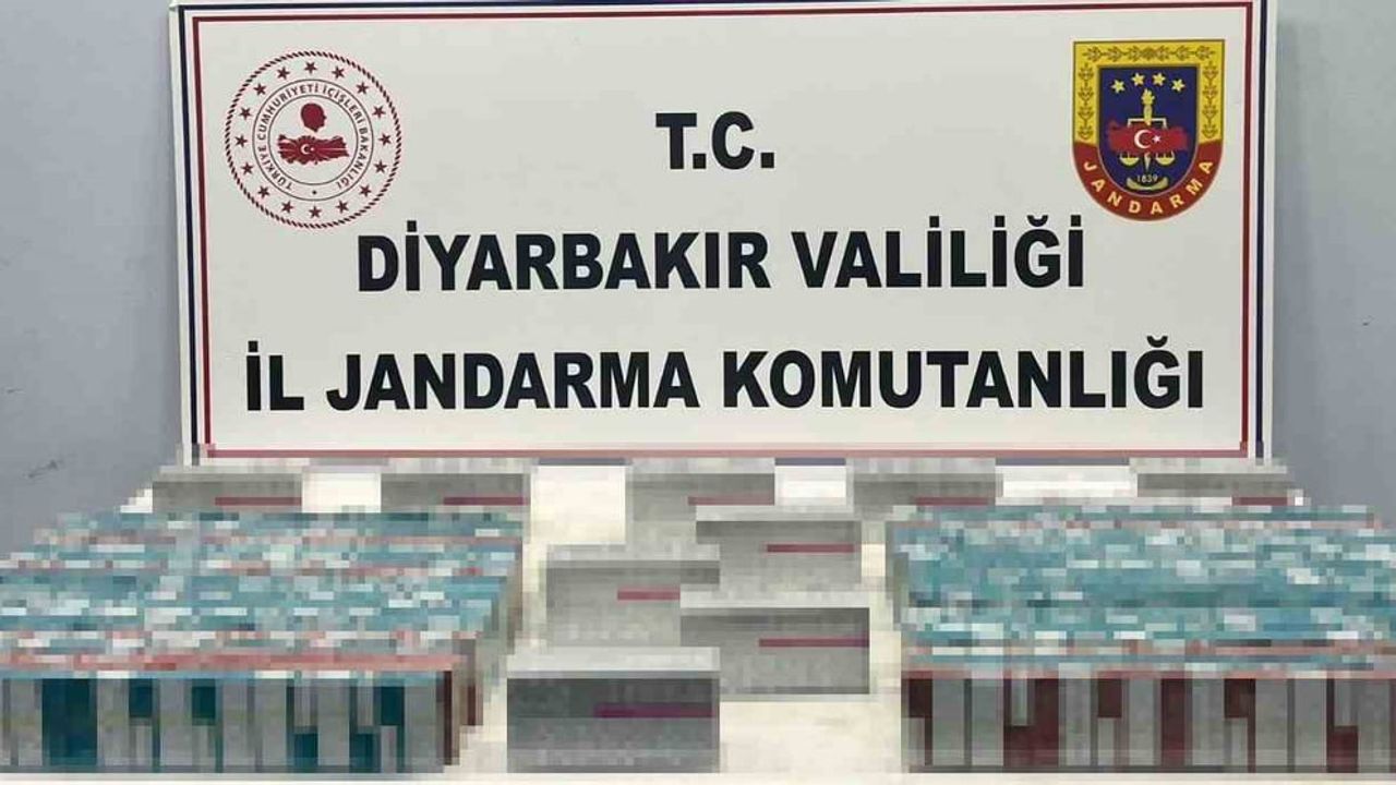 Diyarbakır’da kaçakçılık operasyonlarında 31 şüpheliye işlem